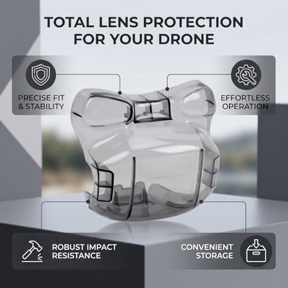 Lens Cap for Mini 5 Pro, Gimbal Guard Protector Anti Scratch, Drone Camera Lens Cover Accessories