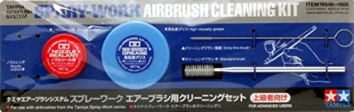 TAMIYA Spray-Work Airbrush Cleaning Kit TAM74548 Lacquer Primers & Paints
