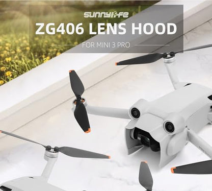 Lens Hood Protective Cover for DJI Mini 3 Pro, Drone Accessories Gimbal Lens Cap Sun Shade Camera Protector