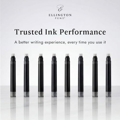 Ellington Fountain Pen Ink Cartridge Refill Pack of 24