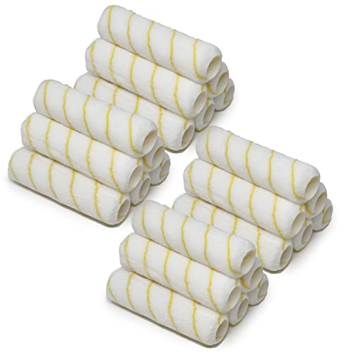 Allgala Paint Roller Covers, 24 Pack 9 Inch Shedless Lint Free Painter Roller Covers 1/2 in Roller Naps for Paint Roller Kit - size: 9" (Pack of 24)