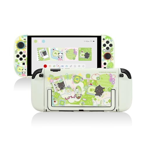 GeekShare Protective Shell Compatible with Switch 2 - color: Lucky Clover Memo