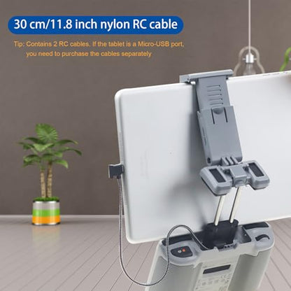 7.9-11" RC-N3,N2,N1,N1C Tablet Holder Mount with RC Cable,Lanyard - color: Grey