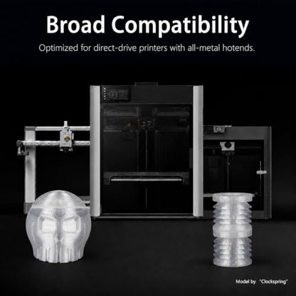 Siraya Tech Flex TPU 85A 3D Printer Filament, ISO 10993 Tested, Clear, 1kg - color: Tpu 85a Clear