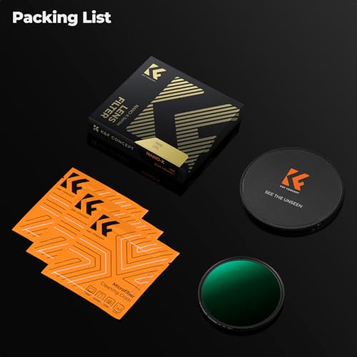K&F CONCEPT 112mm Circular Polarizer Lens Filter with 28 Multi-Layer Coated - size: 112mm