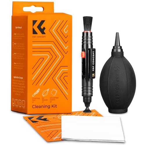 K&F CONCEPT 4 in 1 Camera Lens Cleaning Kit for Photography Beginner