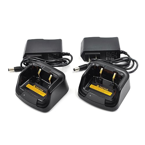 (2-Pack) CH10L23 Desktop Charger Fit Hytera BD502 BD612 BL1506 BL2018