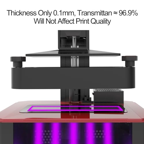 5PCS 10.1" Protective Films for ANYCUBIC Photon P1— Scratch-Proof, Bubble-Free, Ultra Clear Screen Protectors for Resin 3D Printer - size: ANYCUBIC Photon P1