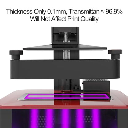 5PCS 10.1" Protective Films for ANYCUBIC Photon P1— Scratch-Proof, Bubble-Free, Ultra Clear Screen Protectors for Resin 3D Printer - size: ANYCUBIC Photon P1