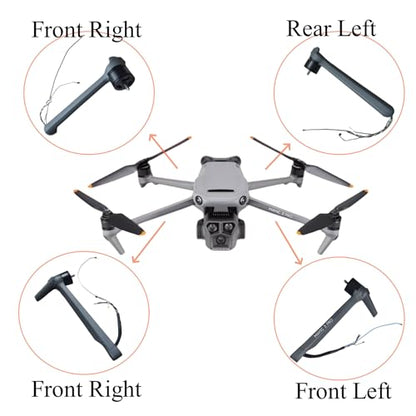 Mavic 3 Pro Drone Motor Arm Repair Parts Assembly Replacement (Back Right) - color: Back Right
