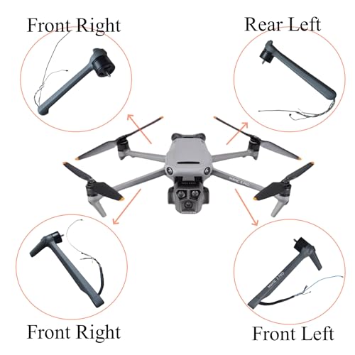 Mavic 3 Pro Drone Motor Arm Repair Parts Assembly Replacement (Back Left) - color: Back Left