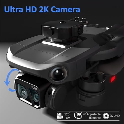 BC6C Baichun Drone with Camera 1080P,5GHz WIFI FPV,Brushless Motors for Adluts Beginners, Black/green