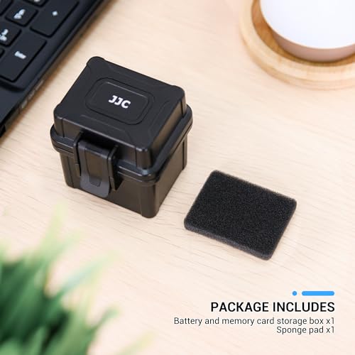 JJC DB-110 NP-BX1 Small Camera Battery Case Holder for Ricoh Sony Olympus - size: For Camera Battery x4