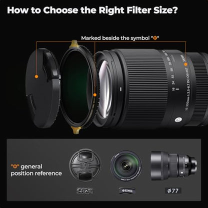 K&F CONCEPT 49mm VND2-32 Filter & CPL Filter - Nano-X PRO Series - size: 49mm