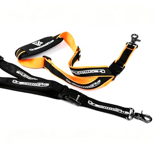 MEIVIFPV RC Transmitter Lanyard Adjustable Neck Strap for TX16S FrSky Jumper Remote Controller (Black) - color: Black