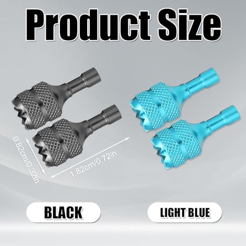 4pcs Mini Joystick Replacement Compatible with DJI Mini 3 Pro - color: Light Blue,blue