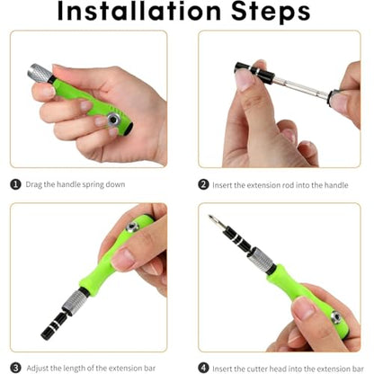 32-in-1 Multi-Function Screwdriver Set, Portable Household Repair Toolkit, Suitable for Phones, Watches, Laptops and Game Consoles