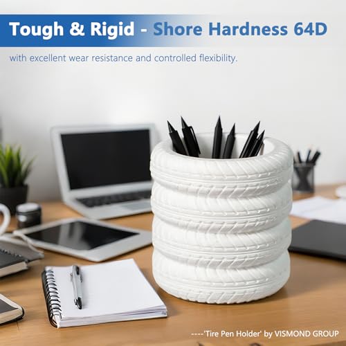 Siraya Tech Flex TPU 64D – High Elastic 3D Printer Filament, White, 1kg - color: Tpu 64d White