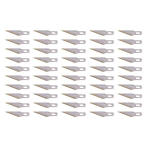 Excel Blades #11 50-Pack Zirconium Nitride Craft Knife Blades, USA Made