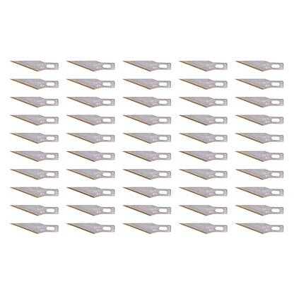 Excel Blades #11 50-Pack Zirconium Nitride Craft Knife Blades, USA Made