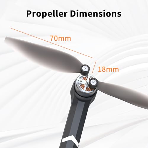 16 Pcs Drone Propeller Blades for K600GPS/K610/TL16LCD/TL16GPS Drone Props Accessories