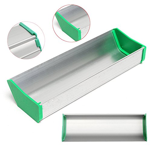 QOMOLANGMA 8" Dual Edge Emulsion Scoop Coater Tool for Silk Screen Printing Press - size: 8 in