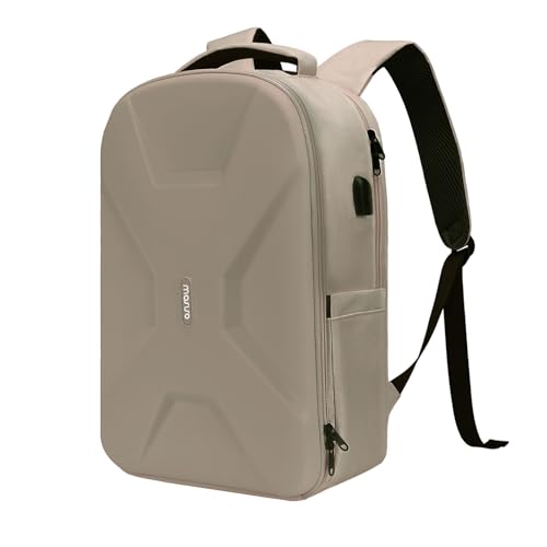 MOSISO 15.6-16 inch 35L Laptop Backpack with USB Charging Port - color: Camel