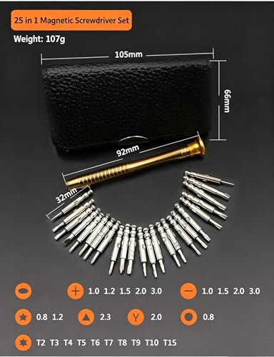 25-in-1 Precision Screwdriver Tool Set