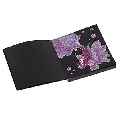 SoHo Brick Journal, Black 5.5"x5.5" (150 GSM, 80 Pages Each) - color: Black, size: 5.5 x 5.5in