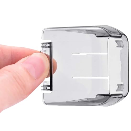 Mini 4K Gimbal Protective Case Dedicated Lens Cap Dust Cover Accessories SE Scratch Resistant Foldable Storage Camera Lens Protective Case Gray Transparent