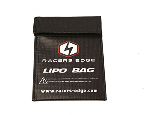 Racers Edge 2101 LiPo Battery Charging Safety Sack 150 mm x 110 mm Radio Control Parts