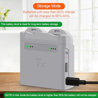45W Dual Two-Way Battery Charger with Storage Charge for DJI Neo