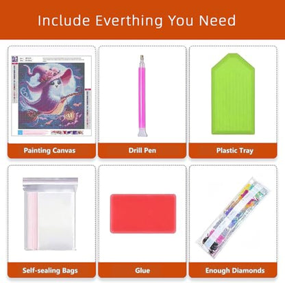 Axquilon Halloween Ghost Diamond Art Kits for Adults 12x12 inch - color: Halloween Ghost