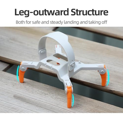 BTG Spider Landing Gear for DJI Flip Drone Accessories Landing Legs Extension (Grey)