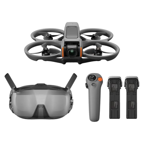 DJI Avata 2 Fly Smart Combo (Three Batteries), FPV Drone With Camera 4K - style: Fly Smart Combo (Three Batteries)
