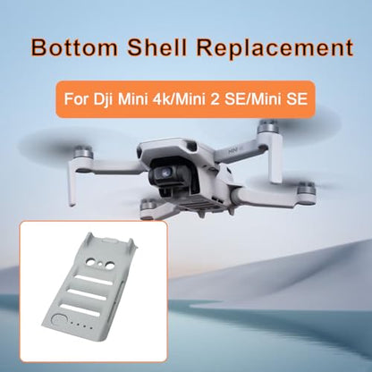 Bottom Shell Replacement For Dji Mini 4K Drone Accessories,Dji Mini 2 Bottom Assembly Shell Cover/Body Frame Replacement,Mini 2 SE Lower Frame Original Drone Repair Parts