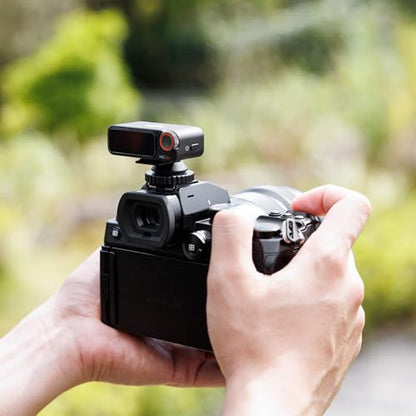 JJC Cold Shoe Mount Adapter for DJI Mic 2, Fits Canon Nikon Sony Cameras - size: For DJI Mic 2 Receiver