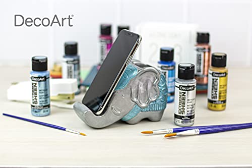 DecoArt 2 Ounce, Sterling Silver Extreme Sheen Acrylic Paint, 2 Fl Oz (Pack of 1) - color: Sterling Silver, size: 2 Fl Oz (Pack of 1)