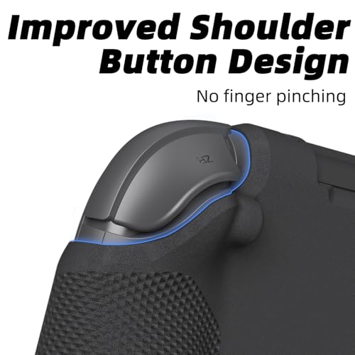 Savage Raven by Skull & Co. StandGrip for Nintendo Switch 2 : A Soft Protective Case with Textured Grips Full Protection and Stand, Shock-Absorption Non-Slip and Anti-Scratch Cover - Black - color: Black