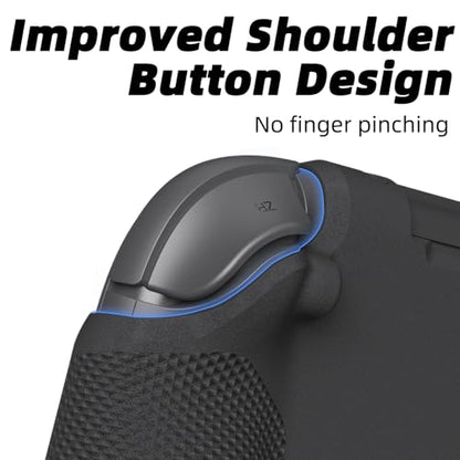 Savage Raven by Skull & Co. StandGrip for Nintendo Switch 2 : A Soft Protective Case with Textured Grips Full Protection and Stand, Shock-Absorption Non-Slip and Anti-Scratch Cover - Black - color: Black