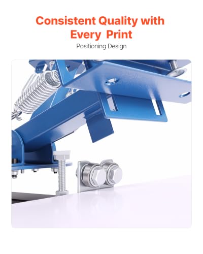 VEVOR Screen Printing Machine 4 Color 2 Station Silk Screen Printing Press - color: 4Color-2Station