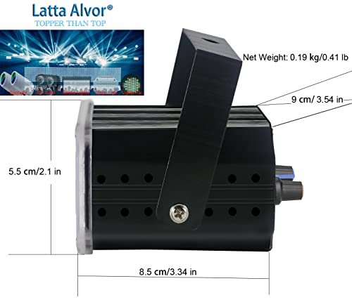 DJ Disco KTV Bars Lights Strobe Lights Stage Light 36 LED Mini Disco LIghts Flash Strobe Lighting with Sound Activated and Speed Control for Party Wedding (multil with a remote control)