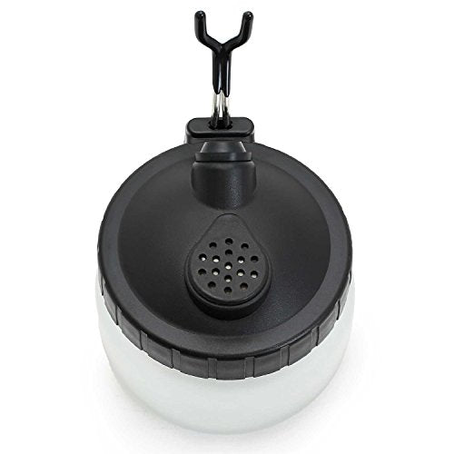 Multi-Purpose Glass Airbrush Cleaning Pot Wash Station with Holder