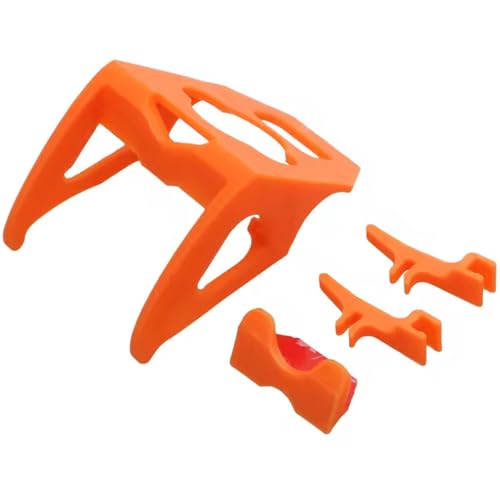1Set Action Camera Lens Gimbal Protective Cover for Hover X1 Pro/Promax 3D Printed PLA Anti-Collision Protection Frame Kit RC Drone Model Accessories (Orange) - color: Orange