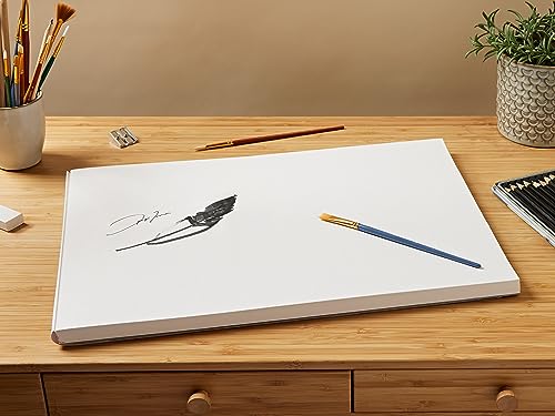 Canson Imagine Mixed Media 200gsm Paper, Natural White, A3 pad Including 50 Sheets - size: A3