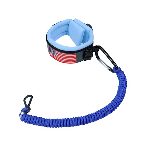Boat Kill Switch Lanyards with Wrist Strap Fit for Mercruiser - color: Blue