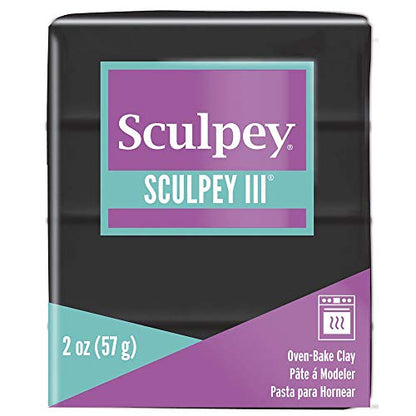 Sculpey 56g Black - color: Black