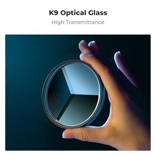 K&F CONCEPT 77mm Rotatable Triangular Prism Camera Lens Filter - size: 77mm