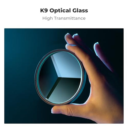 K&F CONCEPT 77mm Rotatable Triangular Prism Camera Lens Filter - size: 77mm