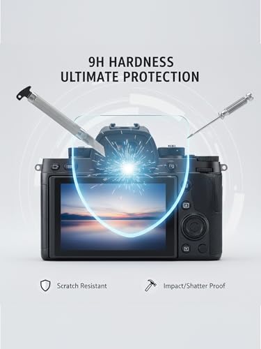 iDaPro Screen Protector for DJI Osmo Nano, 9H Tempered Glass - size: Films